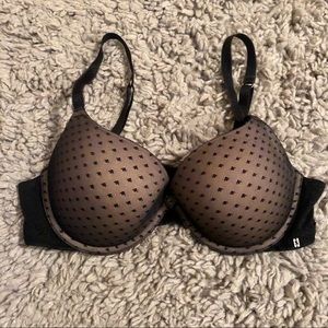 Scandale black lace push-up bra